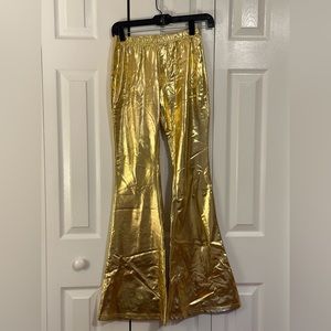 Disco pants & choker necklace Halloween costume